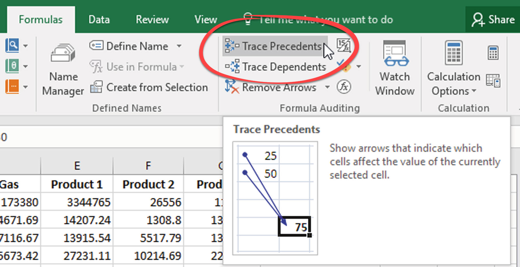 Trace Precedents in Excel: Find Formulas, Functions and ...