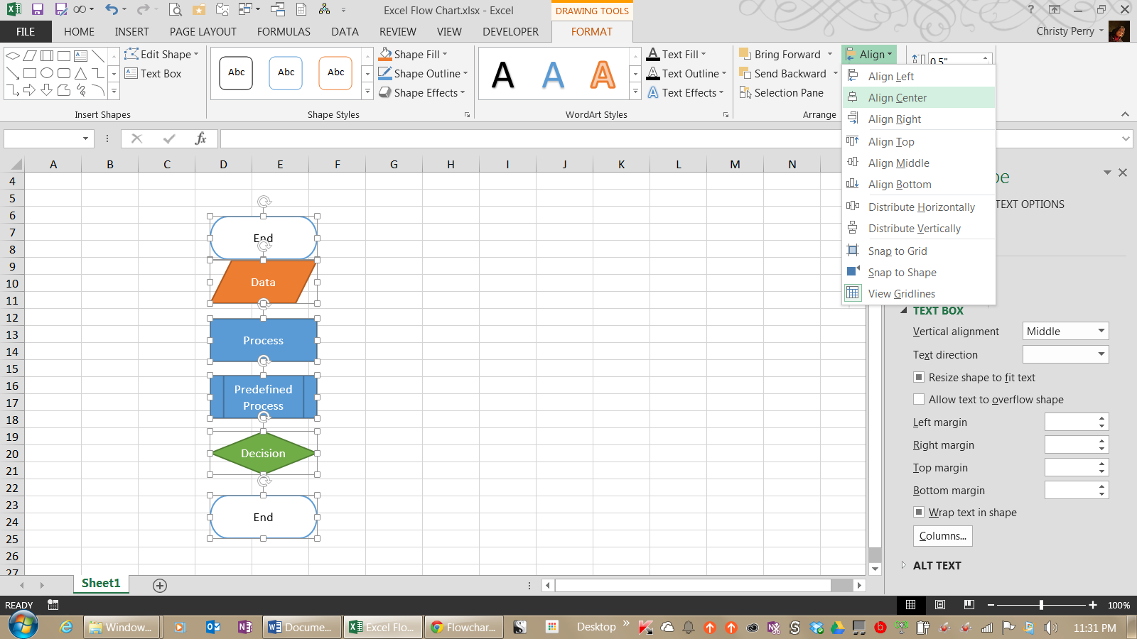 10 Creating A Flowchart In Excel Robhosking Diagram