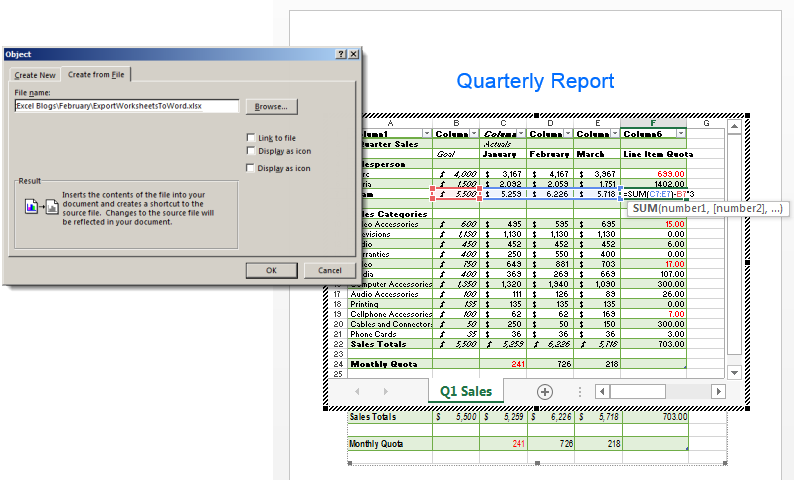 How To Export And Convert Excel Spreadsheets To Word Pryor Learning