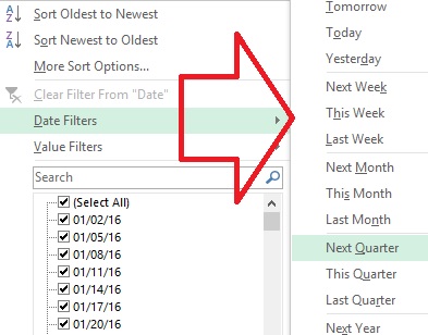 Working With Dates Excel PivotTables 1