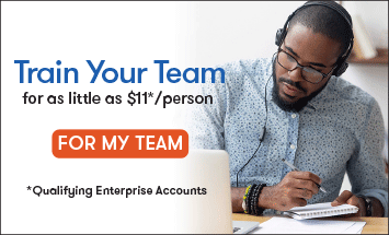 Train your team for as little as $11 per day