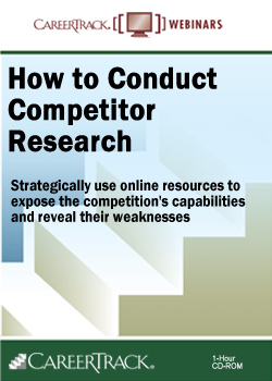 Conducting Competitor Research Online - Online Competitor Analysis