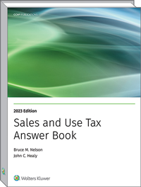Sales and Use Tax Answer Book 2022 Edition