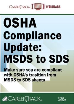 OSHA Compliance Update: MSDS to SDS