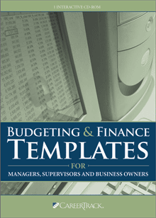 Budgeting & Financial Templates for Managers, Supervisors, & Business Owners