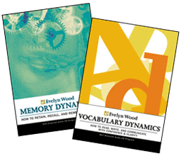 Evelyn Wood Memory & Vocabulary Dynamics Training Pack