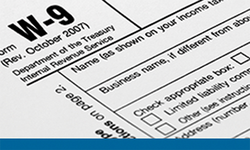 Form W-9: Payee Identification and Tax Determination