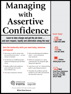 Training image for Managing with Assertive Confidence                                         