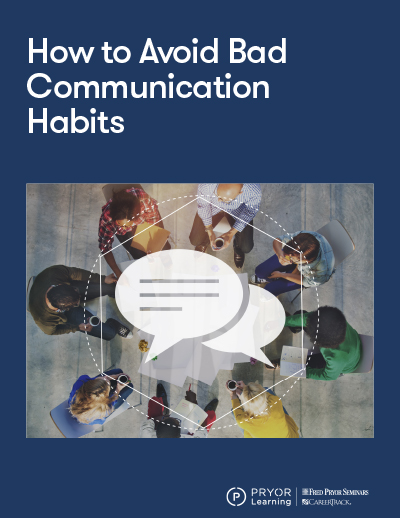 Training image for How to Avoid Bad Communication Habits                                      