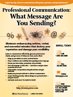 Professional Communication: What Message Are You Sending?