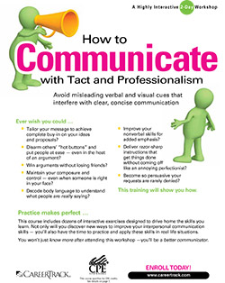 Training image for How to Communicate with Tact and Professionalism (2-Day)                   