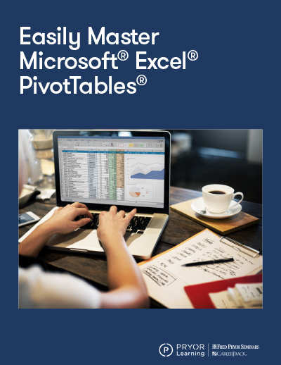 Training image for Easily Master Microsoft® Excel® PivotTables®                               