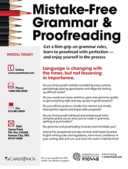 Training image for Mistake-Free Grammar & Proofreading                                        