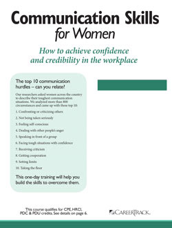 Training image for Communication Skills for Women                                             