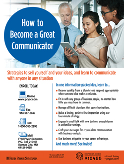 Training image for How to Become a Great Communicator                                         