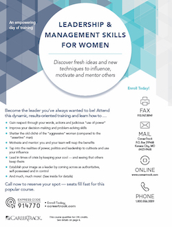 Training image for Leadership & Management Skills for Women                                   
