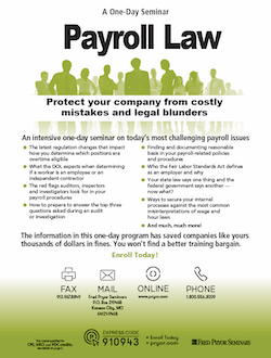 Payroll Law Training