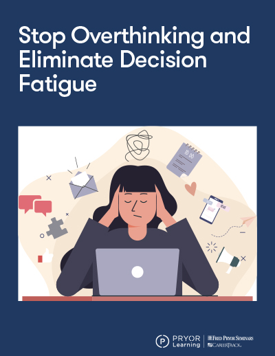 Training image for Stop Overthinking and Eliminate Decision Fatigue                           